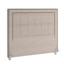 Ver imagem 1 de Cabeceira Cama Box Casal 140 cm P05 Atenas Linho Cru - Lyam Decor