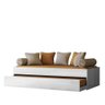 Bicama Solteiro Ônix Flex Branco - Peternella Móveis - 1