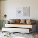 Ver imagem 2 de Bicama Solteiro Ônix Flex Branco - Peternella Móveis