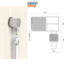 Ver imagem 2 de Adaptador para Filtro com Saída Lateral Cromado - Blukit