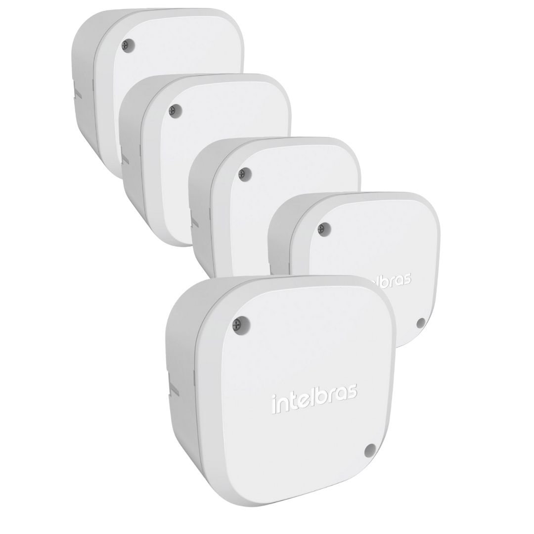 Kit 5 Caixas Passagem Externa Câmera VBOX 1100 E Intelbras MadeiraMadeira