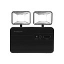 Ver imagem 1 de Luminária Emergência 40011221 Autônoma 2 Faróis 1200LMS Bivolt Preto Blumenau Iluminação