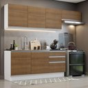Ver imagem 1 de Cozinha Completa 260003 Com Armário E Balcão Branco/Rustic