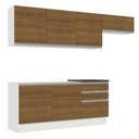 Ver imagem 2 de Cozinha Completa 260003 Com Armário E Balcão Branco/Rustic