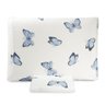 Par Fronha para Travesseiro Avulsa Algodão Essencialle 70cm X 50cm:borboletas Azuis - 1