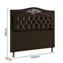 Ver imagem 4 de Cabeceira Estofada Holanda 1,40 Casal - Star Confort