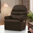 Ver imagem 4 de Poltrona Reclinável do Papai Corino para Descanso de Idosos:marrom
