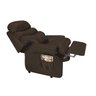 Poltrona Reclinável do Papai Corino para Descanso de Idosos:marrom - 1
