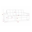 Ver imagem 3 de Sofá 3 Lugares 208cm San Diego 