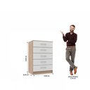 Ver imagem 2 de Cômoda Maxi 5 Gavetas - Branco - Demolição Branco - Demolição