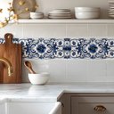Ver imagem 3 de Faixa Decorativa Adesiva (autocolante) - Azulejos de Coimbra
