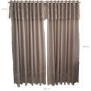 Ver imagem 3 de Cortina de Renda Clássica 3m x 1,80m Bandô 40cm Sala Irlanda Desert Interlar