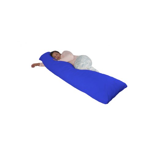 Fronha Para Travesseiro Xuxão De Corpo 200x48cm C/ziper - Azul