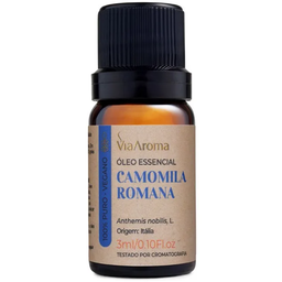 Óleo Essencial Via Aroma 3ml Camomila Romana - 100% Puro - 1