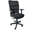 Ver imagem 1 de Cadeira Escritório Tela New Base - Nr17 Back System