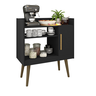 Cantinho Do Café Aparador Armário Cozinha Decoração Preto - 2