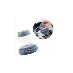 Escova de Limpeza com Dispenser para Detergente - 4