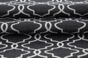 Ver imagem 4 de Tapete Para Sala ou Quarto Antiderrapante 1,50M x 1,32M Geométrico Preto e Branco