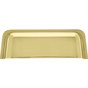 Ver imagem 1 de Puxador Altero M1029 Concha Dourado Pvd