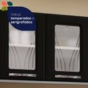 Ver imagem 7 de Armário de Cozinha de Aço 2 Peças com Vidro e Balcão para Pia Star New