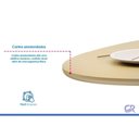 Ver mais imagens de Mesa Cozinha Liz 218 + 8 Cad Sofia Off White DJ Móveis
