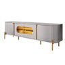 Rack Sala de Estar Led Juquehy Off White Cinamomo Bechara - 4