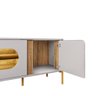 Rack Sala de Estar Led Juquehy Off White Cinamomo Bechara - 3