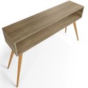 Ver imagem 6 de Aparador para Sala de Estar Pés Palito Mônaco L03 Castanho - Lyam Decor