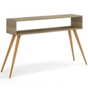 Ver imagem 1 de Aparador para Sala de Estar Pés Palito Mônaco L03 Castanho - Lyam Decor