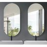 Espelho Decorativo de Parede Dg Oval Demoglass Oval Dg 2290 a 100 X L1,50 X C 60 - 4