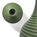 Ver imagem 4 de Vaso Garrafa Baixa Groove Fosco Decorativo 28x16cm