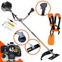 Ver imagem 1 de Roçadeira Anmax Cg430b À Gasolina 43cc 1,7hp 12000rpm C/ Faca 2 Pontas e Carretel de Nylon