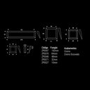 Ver imagem 3 de Puxador Ponto Dharma 10mm Níquel Escovado Zen Design Zp0027.916