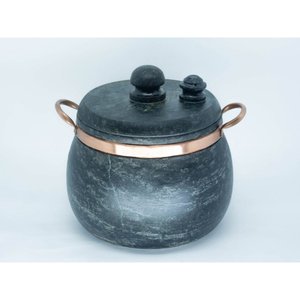 Panela de Pressão em Pedra Sabão Número 3 - Curada