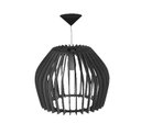 Ver imagem 1 de Luminária Teto tipo Pendente TROIA MDF - Completa -:Preta