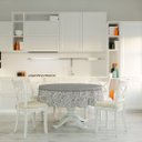 Ver imagem 2 de Toalha de Mesa Redonda 4 Lugares Confeitaria