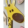 Régua Crescimento Girafa Mdf Quarto Infantil Mede Crianças Decorativa 115x50 Presente Menino Menina - 5