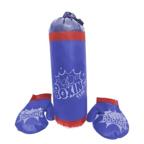 Kit Boxe Infantil 391416 Azul - Art Brink