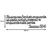 Versículo Bíblico Isaías 55:6 em MDF 6mm Vazado - 2