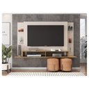 Ver imagem 1 de Painel para Tv até 55 Polegadas Elite Marrom Caemmun