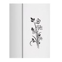 Ver imagem 1 de Adesivo de Cozinha Floral Geradeira Decoração Parede Moveis Vidro:preto