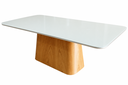 Ver imagem 2 de Mesa de Jantar 220cm x 105cm com Vidro Off White