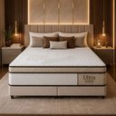 Ver imagem 3 de Colchão Viúva Sr Life Ultra Molas Ensacadas Espuma D33 128x188x38cm Marrom