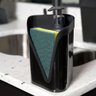 Dispenser Porta Detergente Esponja Cozinha Pia 500ml Preto - 1