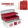 Maleta Kit Emergência Primeiros Socorros Caixa Sobrevivência Maleta Médica Portátil Casa Viagens - 10