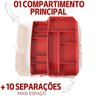 Maleta Kit Emergência Primeiros Socorros Caixa Sobrevivência Maleta Médica Portátil Casa Viagens - 8