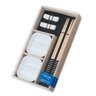 Kit Sushi 2 Pessoas 6 Pçs Hashi Japonês Madeira Molheiras Cerâmica e Apoios de Hashi Nankin Haus - 6