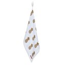 Ver imagem 1 de Pano de Prato Estampa Contínua Abacaxi 68x44cm - Auto Estima