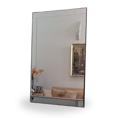 Espelho Decorativo de Parede Slim Clean Demoglass C120 X A80 X L 1,50