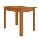 Ver imagem 2 de Mesa de Jantar para Cozinha Compacta 108x68cm até 4 Lugares com Tampo Reforçado 18mm - Freijó